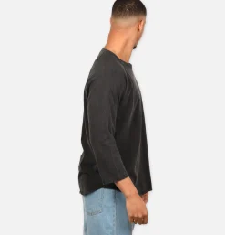 GOOD ON T-shirts<Baseball Tee Black