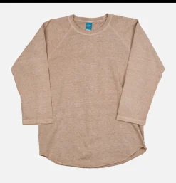 GOOD ON T-shirts<Baseball Tee Latte