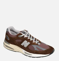 Homme NEW BALANCE Baskets<Baskets 991 V2 Marron