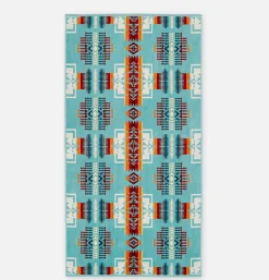 PENDLETON Maison<Bath Towel Chief Joseph Aqua