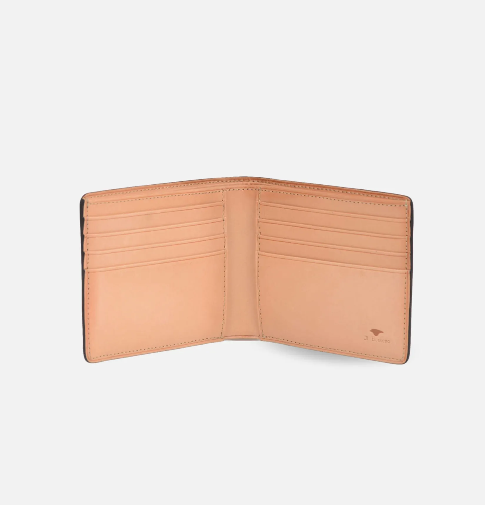 IL BUSSETTO Petite Maroquinerie<Bi-fold Wallet Coral Red