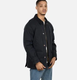 MANIFATTURA CECCARELLI Blousons & Manteaux<Blouson Caban Wax Navy