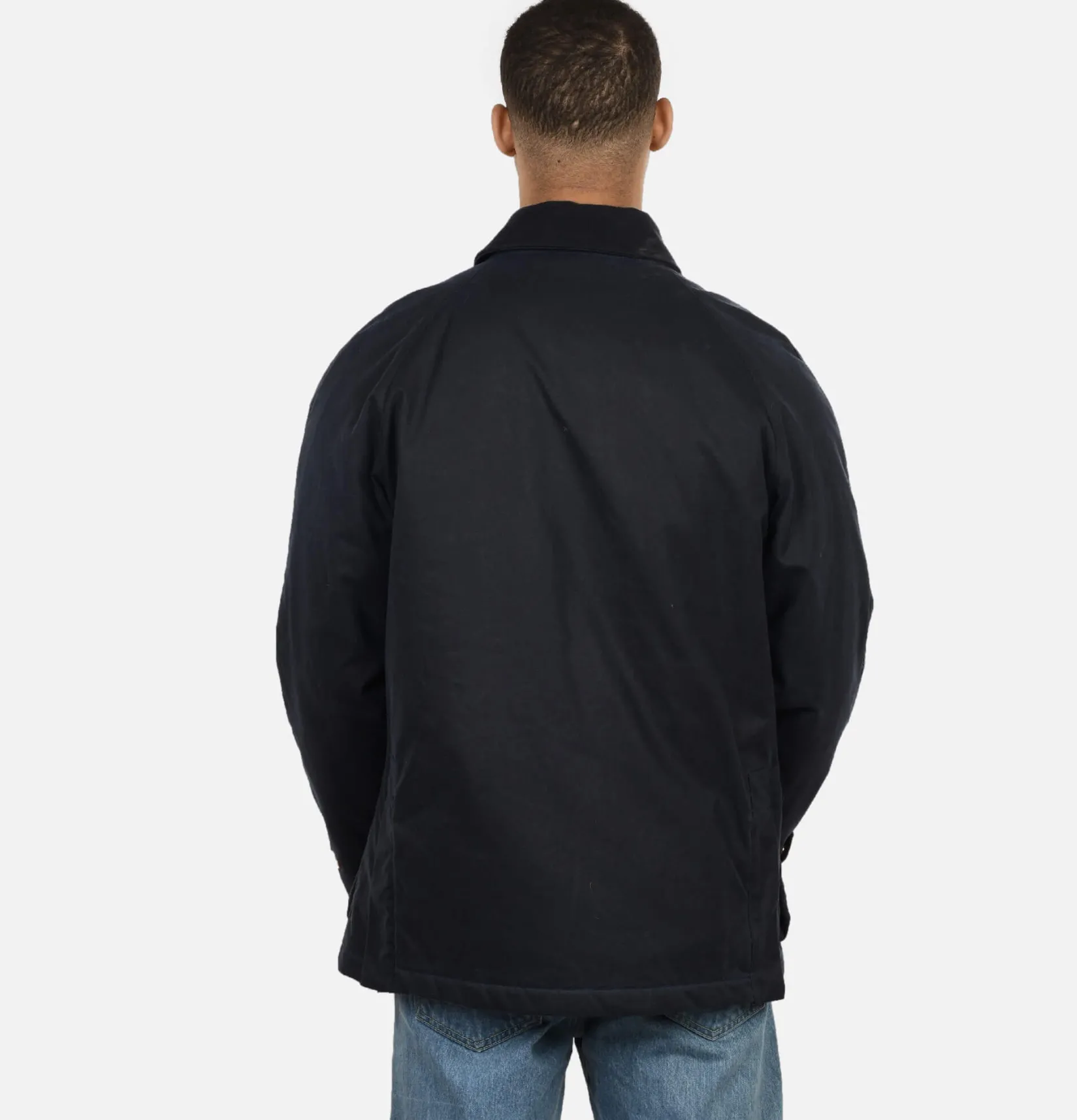MANIFATTURA CECCARELLI Blousons & Manteaux<Blouson Caban Wax Navy