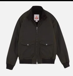 BARACUTA Vestes<Blouson G9 Waxed Moss Green
