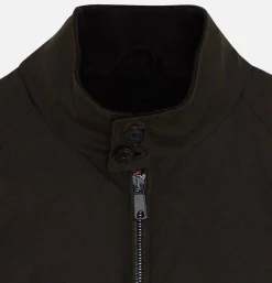 BARACUTA Vestes<Blouson G9 Waxed Moss Green