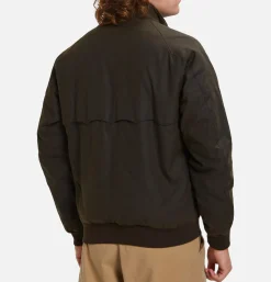 BARACUTA Vestes<Blouson G9 Waxed Moss Green