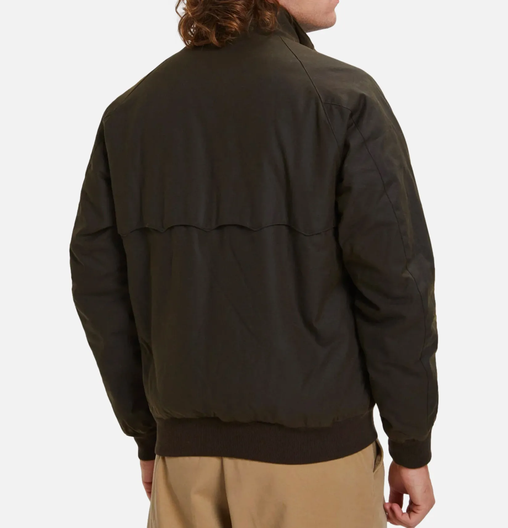 BARACUTA Vestes<Blouson G9 Waxed Moss Green