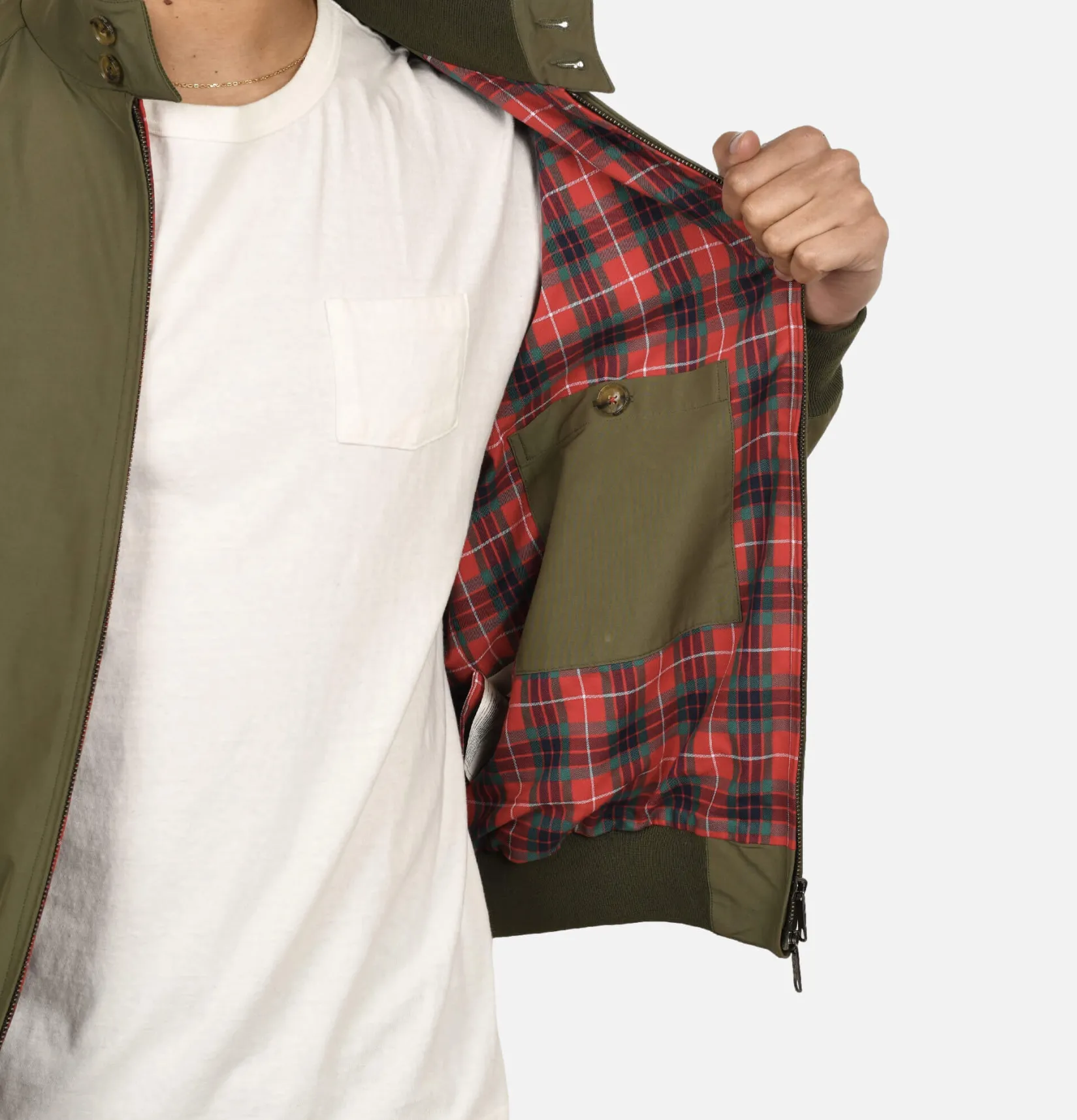 BARACUTA Vestes<Blouson Harrington G9 Beech