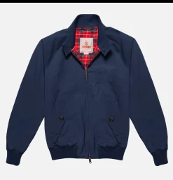 BARACUTA Vestes<Blouson Harrington G9 Navy
