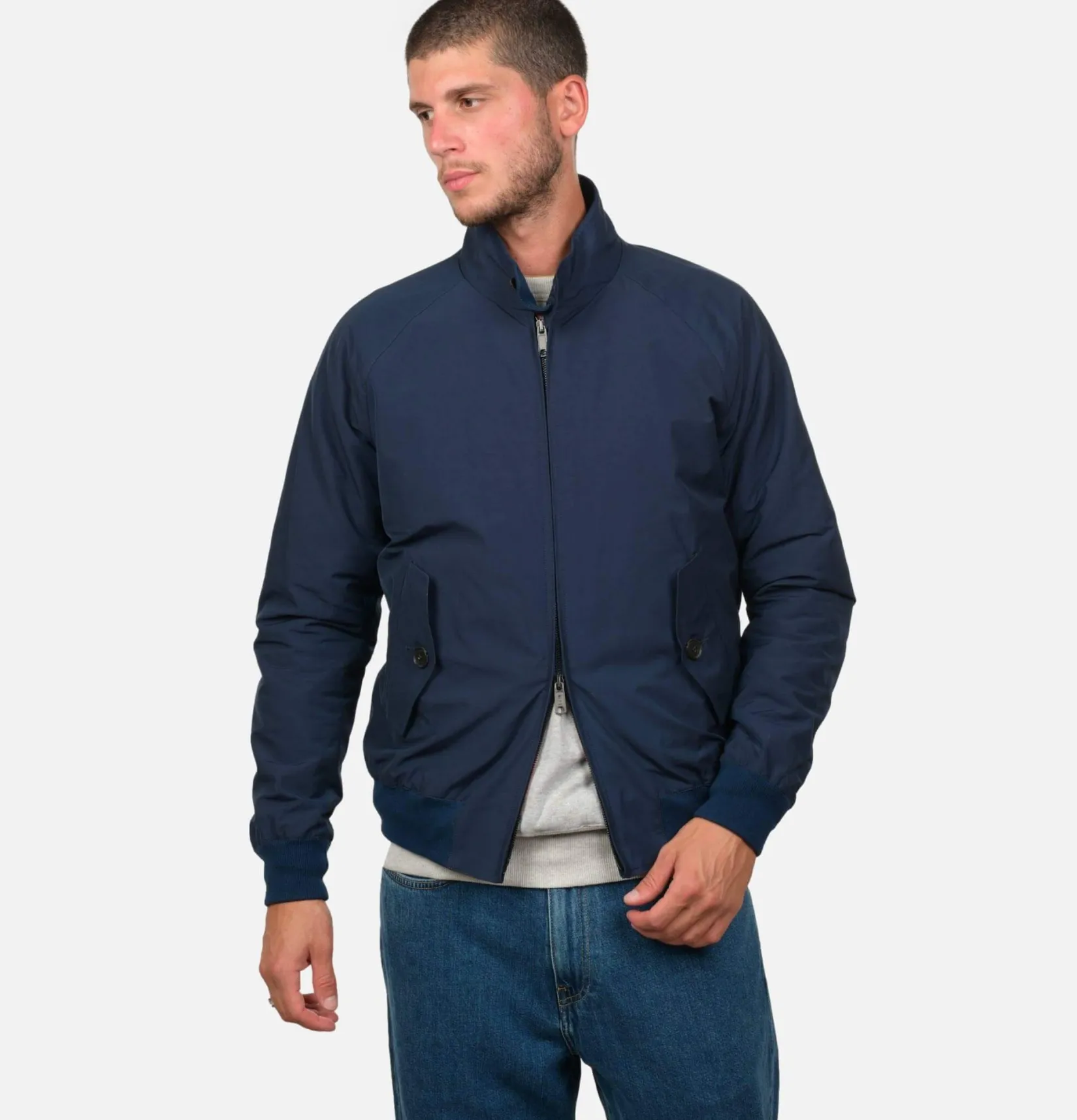 BARACUTA Vestes<Blouson Harrington G9 Navy