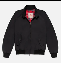 BARACUTA Vestes<Blouson Harrington G9 Noir
