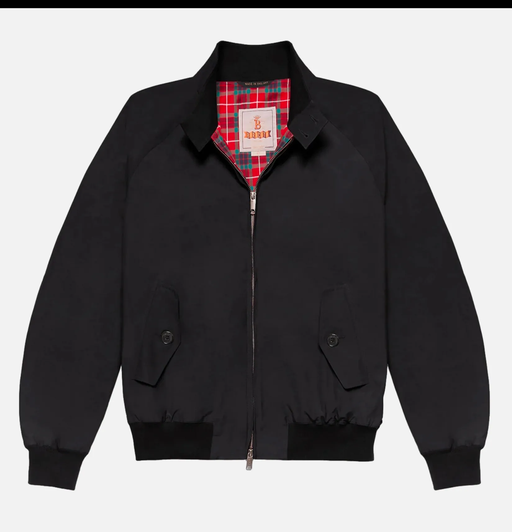 BARACUTA Vestes<Blouson Harrington G9 Noir