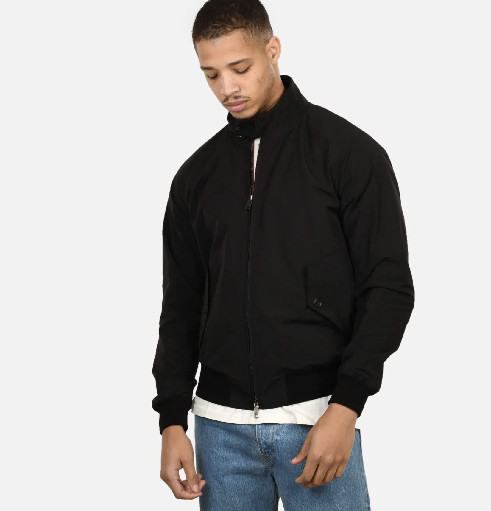 BARACUTA Vestes<Blouson Harrington G9 Noir