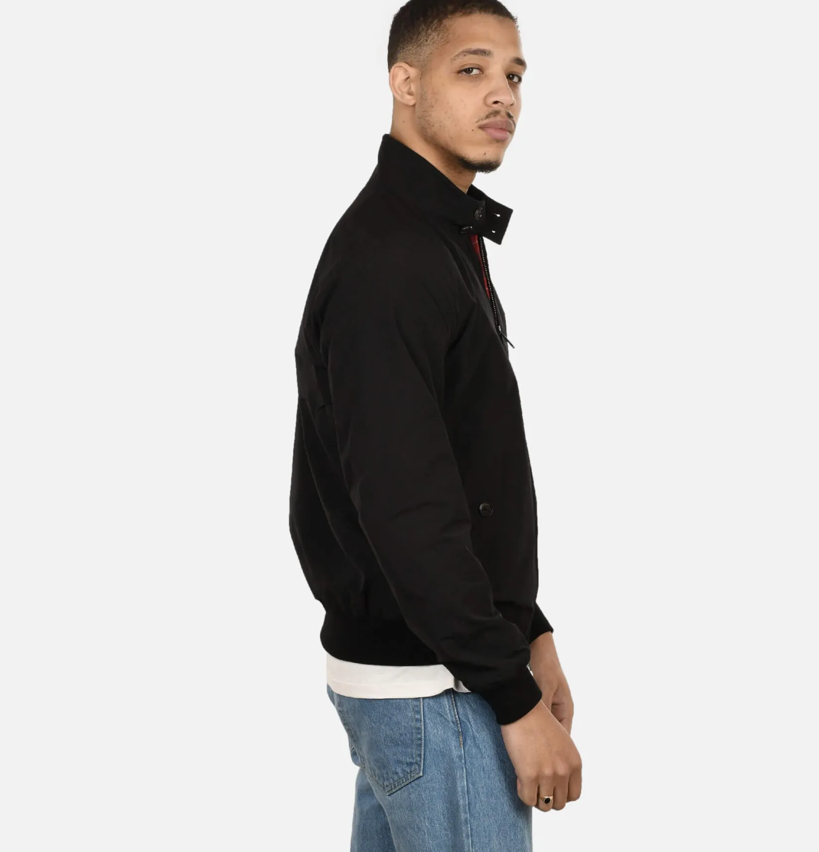 BARACUTA Vestes<Blouson Harrington G9 Noir