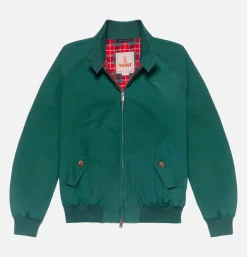 BARACUTA Blousons & Manteaux<Blouson Harrington G9 Racing Vert