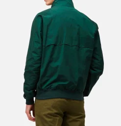 BARACUTA Blousons & Manteaux<Blouson Harrington G9 Racing Vert