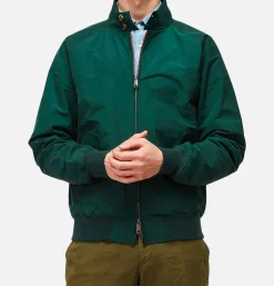 BARACUTA Blousons & Manteaux<Blouson Harrington G9 Racing Vert