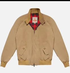 BARACUTA Vestes<Blouson Harrington G9 Tan