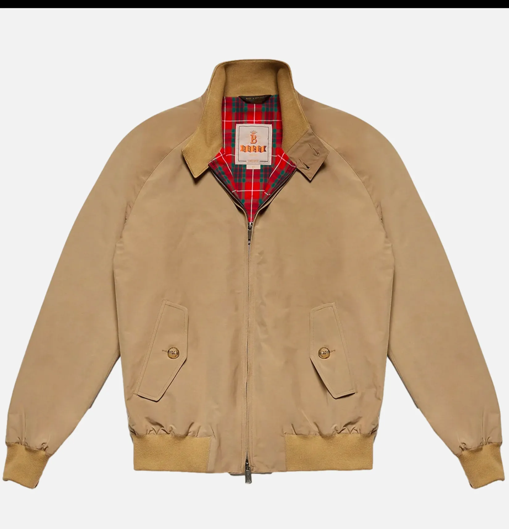 BARACUTA Vestes<Blouson Harrington G9 Tan