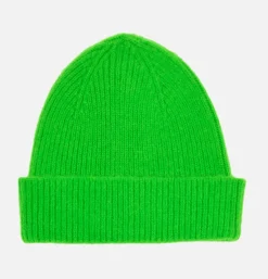 ROBERT MACKIE Gants • Bonnets • Echarpes<Bonnet Barra Fluo Neon Green