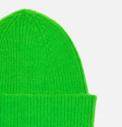 ROBERT MACKIE Gants • Bonnets • Echarpes<Bonnet Barra Fluo Neon Green