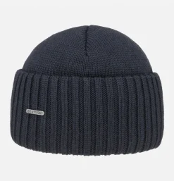 STETSON Gants • Bonnets • Echarpes<Bonnet Northport Navy