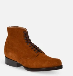 Homme YUKETEN Bottes<Bottes Alan Brown Suede Snuff