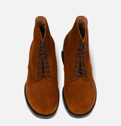 Homme YUKETEN Bottes<Bottes Alan Brown Suede Snuff
