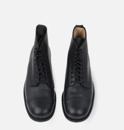 Homme SANDERS Bottes<Bottes B.G.S Punched Cap Gibson Black