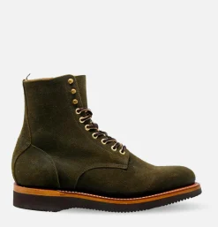 Homme UNMARKED Bottes<Bottes Hunter Olive Suede