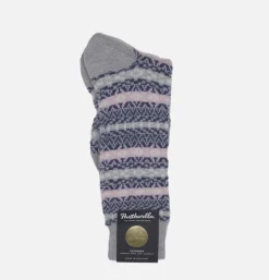 Homme PANTHERELLA Chaussettes<Bradstock Cashemire Lt Grey
