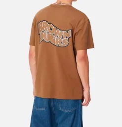 CARHARTT WIP T-shirts<Brown Ducks Tee Hamilton Brown