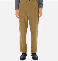 GOLDWIN Pantalons<Brushed Back One Tuck Pant Clay Beige