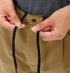 GOLDWIN Pantalons<Brushed Back One Tuck Pant Clay Beige