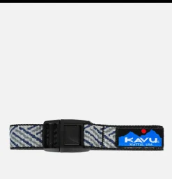 KAVU Ceintures<Burly Belt Navy Roughcut