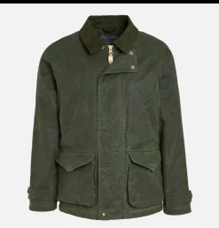 MANIFATTURA CECCARELLI Blousons & Manteaux<Caban Wax Green