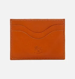 IL BISONTE Petite Maroquinerie<Card Case Caramel