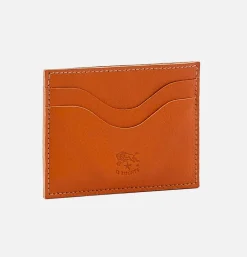 IL BISONTE Petite Maroquinerie<Card Case Caramel