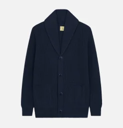 NITTO KNITWEAR Pulls & Cardigans<Cardigan Vasken Navy