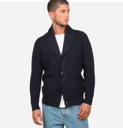 NITTO KNITWEAR Pulls & Cardigans<Cardigan Vasken Navy