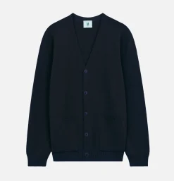 NITTO KNITWEAR Pulls & Cardigans<Cardigan Youri Merino Navy