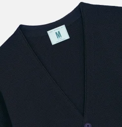 NITTO KNITWEAR Pulls & Cardigans<Cardigan Youri Merino Navy