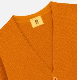 NITTO KNITWEAR Pulls & Cardigans<Cardigan Youri Merino Ocre