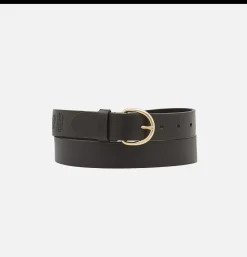IL BISONTE Ceintures<Ceinture Cowhide Noire