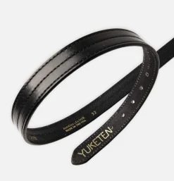 YUKETEN Ceintures<Ceinture Triple Stitched Black