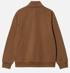 CARHARTT WIP Sweats & Polaires<Chase Neck Zip Sweat Tamarind