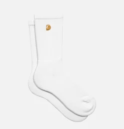 Homme CARHARTT WIP Chaussettes<Chase Socks White