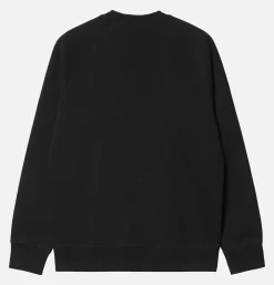 CARHARTT WIP Sweats & Polaires<Chase Sweat Black Gold