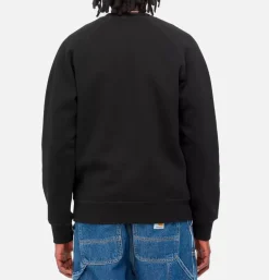 CARHARTT WIP Sweats & Polaires<Chase Sweat Black Gold