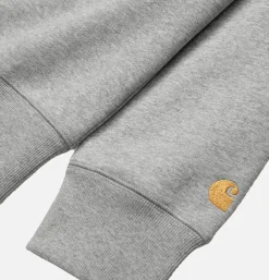 CARHARTT WIP Sweats & Polaires<Chase Sweat Grey Heather Gold